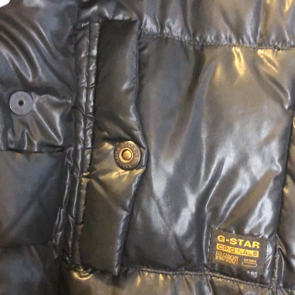 G-STAR RAW down hooded bomber jacket - Picture 6 of 10